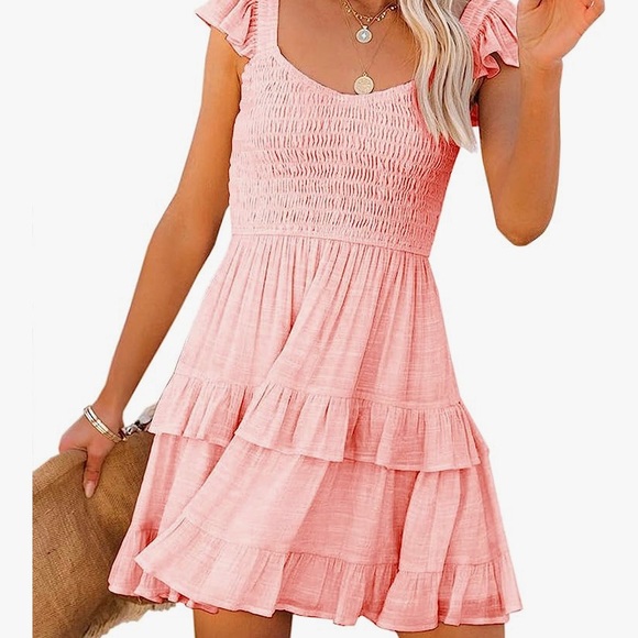 Boho Ruffle Dress - Picture 3 of 3